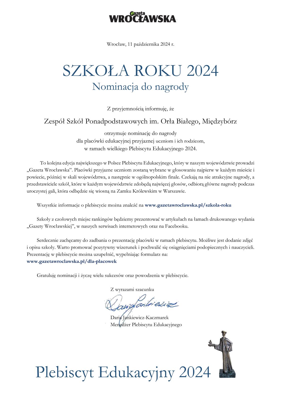 Szkoła Roku